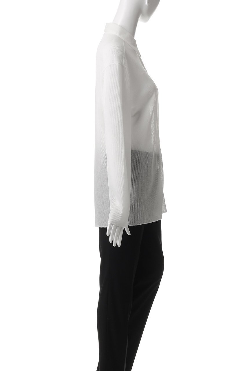 【セヤ/SEYA】のMESH カラーシャツ 人気、トレンドファッション・服の通販 founy(ファニー) 　ファッション　Fashion　レディースファッション　WOMEN　トップス・カットソー　Tops/Tshirt　シャツ/ブラウス　Shirts/Blouses　シンプル　Simple　スリーブ　Sleeve　ロング　Long　エレガント 上品　Elegant　other-3|ID: prp329100004454694 ipo3291000000031251373