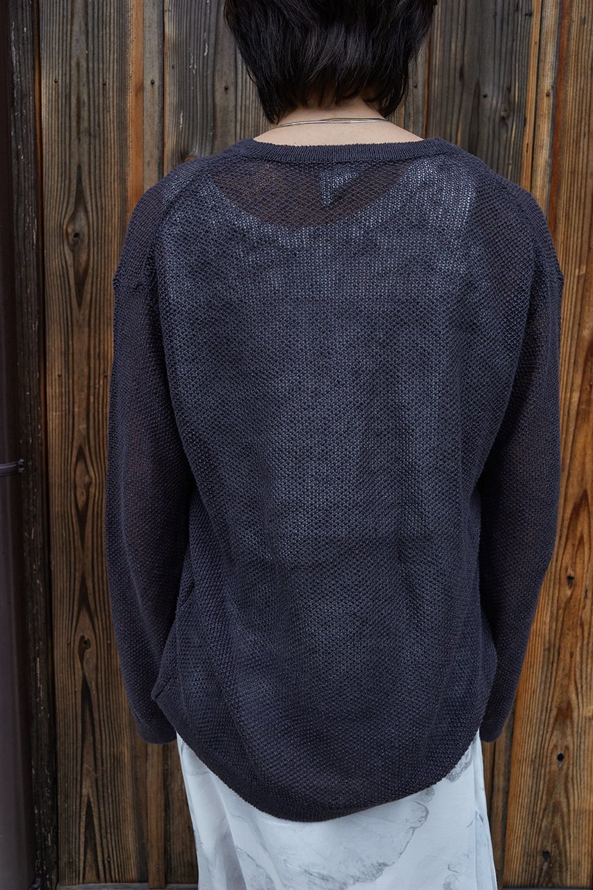 【セヤ/SEYA】のKOMOREBI シアーセーター 人気、トレンドファッション・服の通販 founy(ファニー) 　ファッション　Fashion　レディースファッション　Fashion for Women　トップス・カットソー　Cut & Sew Tops　ニット　Knit Tops & Sweaters　カジュアルプルオーバー・ニットトップス　Pullovers & Knit Tops / Casual Pullovers　シンプル　Simple, Minimal　リネン　Linen, Linen Fabric　夏　Summer　定番　Standard, Basic Item　other-6|ID: prp329100004454695 ipo3291000000033821565