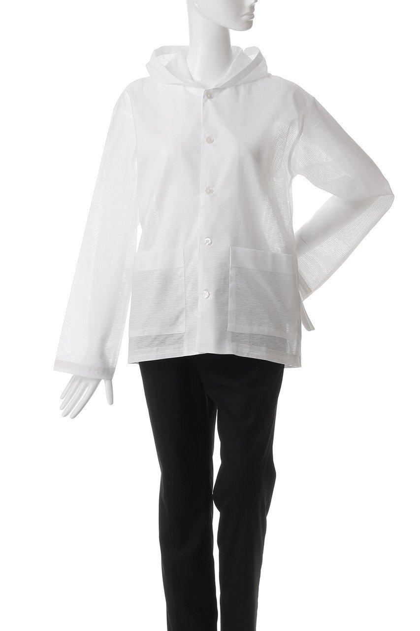 【セヤ/SEYA】のフーディー ロングスリーブシャツ 人気、トレンドファッション・服の通販 founy(ファニー) 　ファッション　Fashion　レディースファッション　Fashion for Women　トップス・カットソー　Cut & Sew Tops　シャツ・ブラウス・オフィスカジュアル　Elegant Blouses & Button-Ups　ストライプ　Stripe, Striped Pattern　スリーブ　Sleeve, Long Sleeve / Short Sleeve　タンク　Tank Top, Sleeveless Top　ポケット　Pocket, Pocket Detail　ルーズ　Loose, Oversized　ロング　Long, Long-Length　エレガント 上品　Elegant　夏　Summer　other-2|ID: prp329100004454698 ipo3291000000034955463