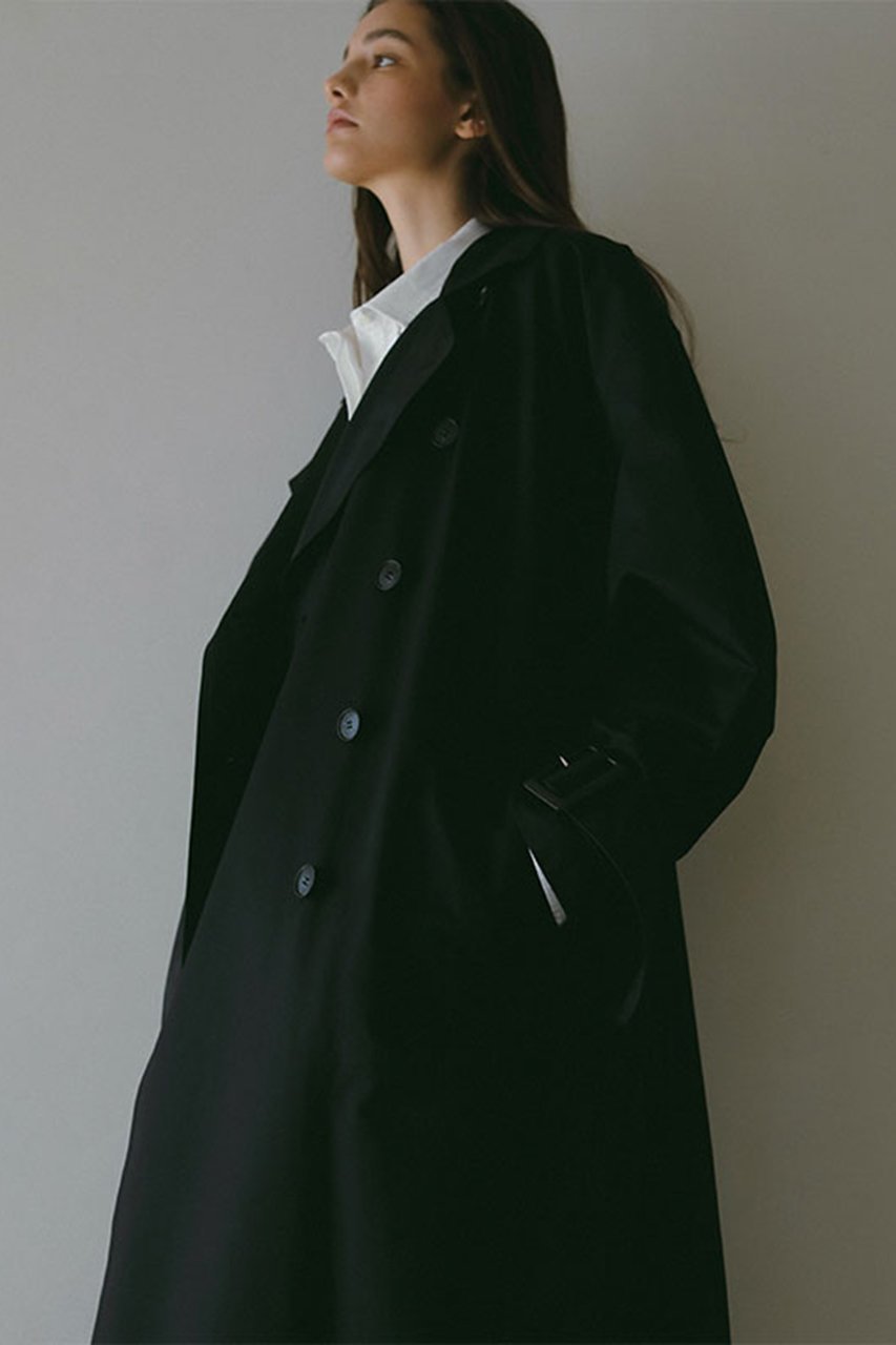 【エトレトウキョウ/ETRE TOKYO】のシャンブレーツイルトレンチコート 人気、トレンドファッション・服の通販 founy(ファニー) 　ファッション　Fashion　レディースファッション　Fashion for Women　アウター　Coat / Outerwear Collection　コート・ロングコート・ピーコート　Long Coats, Peacoats & More　トレンチコート / 春秋の定番アウター　Trench Coats　なめらか　Smooth, Silky Texture　ロング　Long, Long-Length　エレガント 上品　Elegant　other-3|ID: prp329100004454700 ipo3291000000032922645