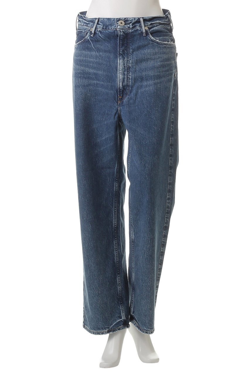 【アッパー ハイツ/upper hights】のTHE OLIVIA ワイドストレートデニムパンツ 人気、トレンドファッション・服の通販 founy(ファニー) 　ファッション　Fashion　レディースファッション　WOMEN　パンツ　Pants　デニムパンツ　Denim Pants　ストレート　Straight　デニム　Denim　ワイド　Wide　other-2|ID: prp329100004454703 ipo3291000000031251422