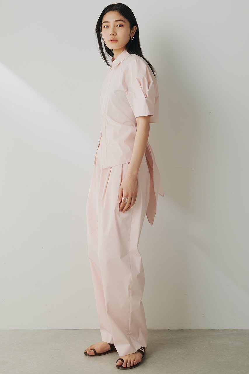 【ウィムガゼット/Whim Gazette】のバックリボンブラウス 人気、トレンドファッション・服の通販 founy(ファニー) 　ファッション　Fashion　レディースファッション　Fashion for Women　トップス・カットソー　Cut & Sew Tops　シャツ・ブラウス・オフィスカジュアル　Elegant Blouses & Button-Ups　おすすめ　Recommended / Our Picks　コンパクト　Compact, Small Size　ショート　Short, Short Length　スリーブ　Sleeve, Long Sleeve / Short Sleeve　バルーン　Balloon, Balloon Silhouette　ベビー　Baby, Babywear　リボン　Ribbon, Bow　夏　Summer　春　Spring　S/S・春夏　SS, Spring/Summer, Warm Season　other-3|ID: prp329100004454708 ipo3291000000032909178