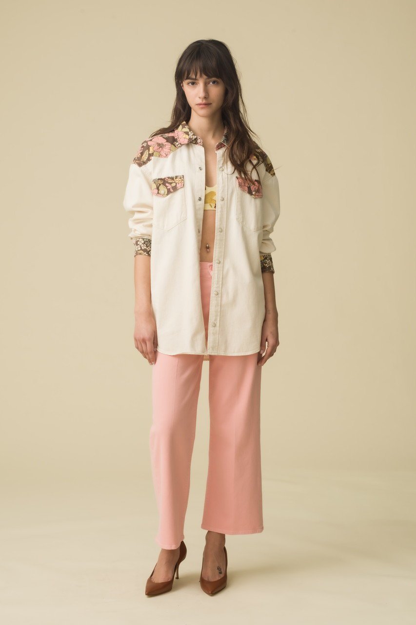【マザー/MOTHER】のTHE MID RISE MAVEN ANKLE ストレートクロップデニム(CDL) 人気、トレンドファッション・服の通販 founy(ファニー) 　ファッション　Fashion　レディースファッション　WOMEN　パンツ　Pants　デニムパンツ　Denim Pants　クロップド　Cropped　ストレート　Straight　センター　Center　デニム　Denim　フェミニン　Feminine　リネン　Linen　ロング　Long　other-6|ID: prp329100004454714 ipo3291000000031324406