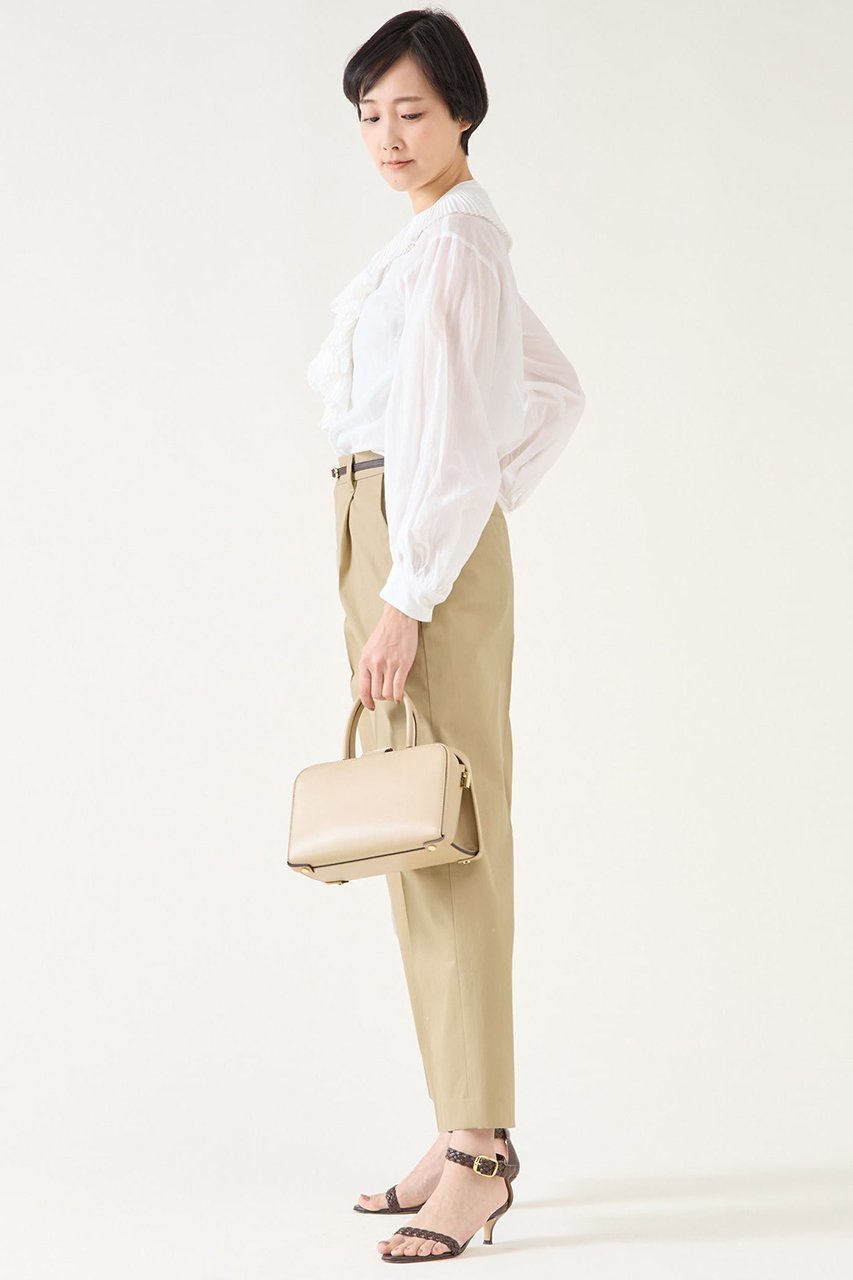 【マルティニーク/martinique】のフリルプリーツブラウス 人気、トレンドファッション・服の通販 founy(ファニー) ファッション Fashion レディースファッション Fashion for Women トップス・カットソー Cut & Sew Tops シャツ・ブラウス・オフィスカジュアル Elegant Blouses & Button-Ups おすすめ Recommended / Our Picks スラックス Slacks, Dress Pants スリーブ Sleeve, Long Sleeve / Short Sleeve デニム Denim, Jeans Material フリル Frill, Ruffle プリーツ Pleats, Pleated ロング Long, Long-Length other-5|ID: prp329100004454724 ipo3291000000035976515