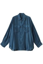 【マルティニーク/martinique】の【CURRENTAGE】シルクカプラシャツ ブルー|ID: prp329100004454729 ipo3291000000035391039