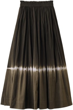 【マリリンムーン/MARILYN MOON】 【WALANCE】コットンギャザースカート人気、トレンドファッション・服の通販 founy(ファニー) ファッション Fashion レディースファッション Fashion for Women スカート Skirts ロングスカート Long Skirts / Maxi & Midi Skirts ギャザー Gathered, Ruffled グラデーション Gradient, Ombre リラックス Relax, Relaxed Fit ロング Long, Long-Length |ID:prp329100004454736