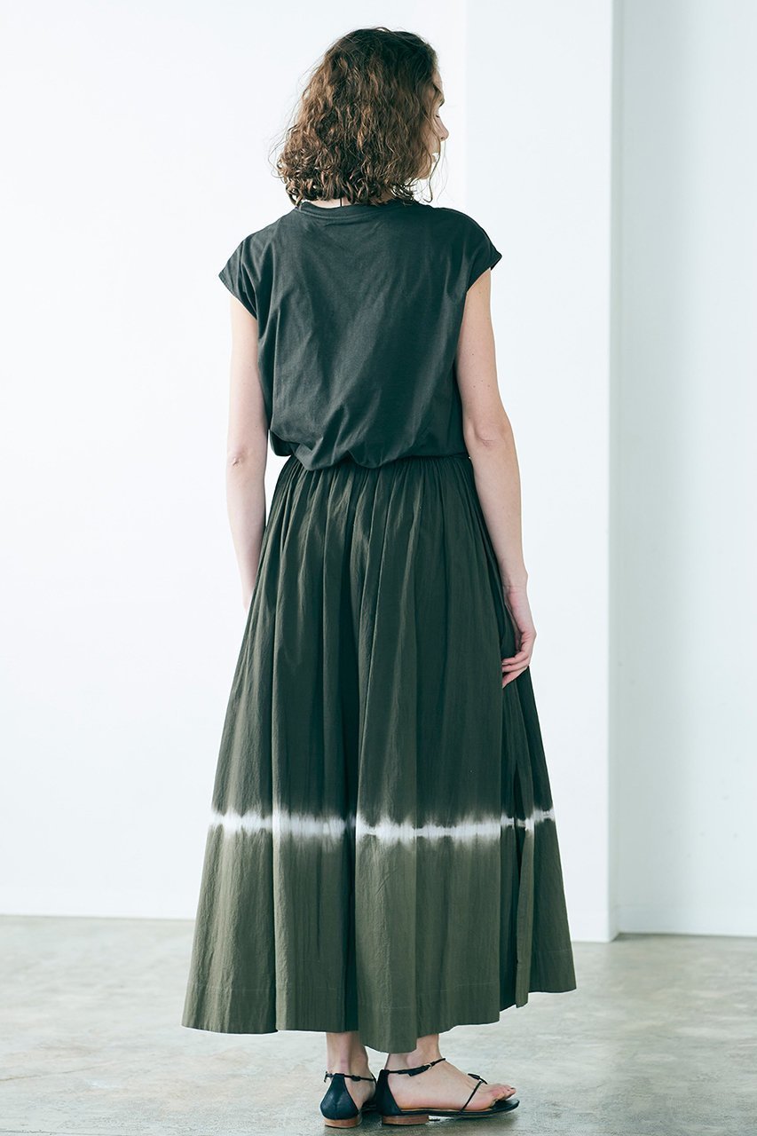 【マリリンムーン/MARILYN MOON】の【WALANCE】コットンギャザースカート 人気、トレンドファッション・服の通販 founy(ファニー) 　ファッション　Fashion　レディースファッション　Fashion for Women　スカート　Skirts　ロングスカート　Long Skirts / Maxi & Midi Skirts　ギャザー　Gathered, Ruffled　グラデーション　Gradient, Ombre　リラックス　Relax, Relaxed Fit　ロング　Long, Long-Length　other-8|ID: prp329100004454736 ipo3291000000036124586