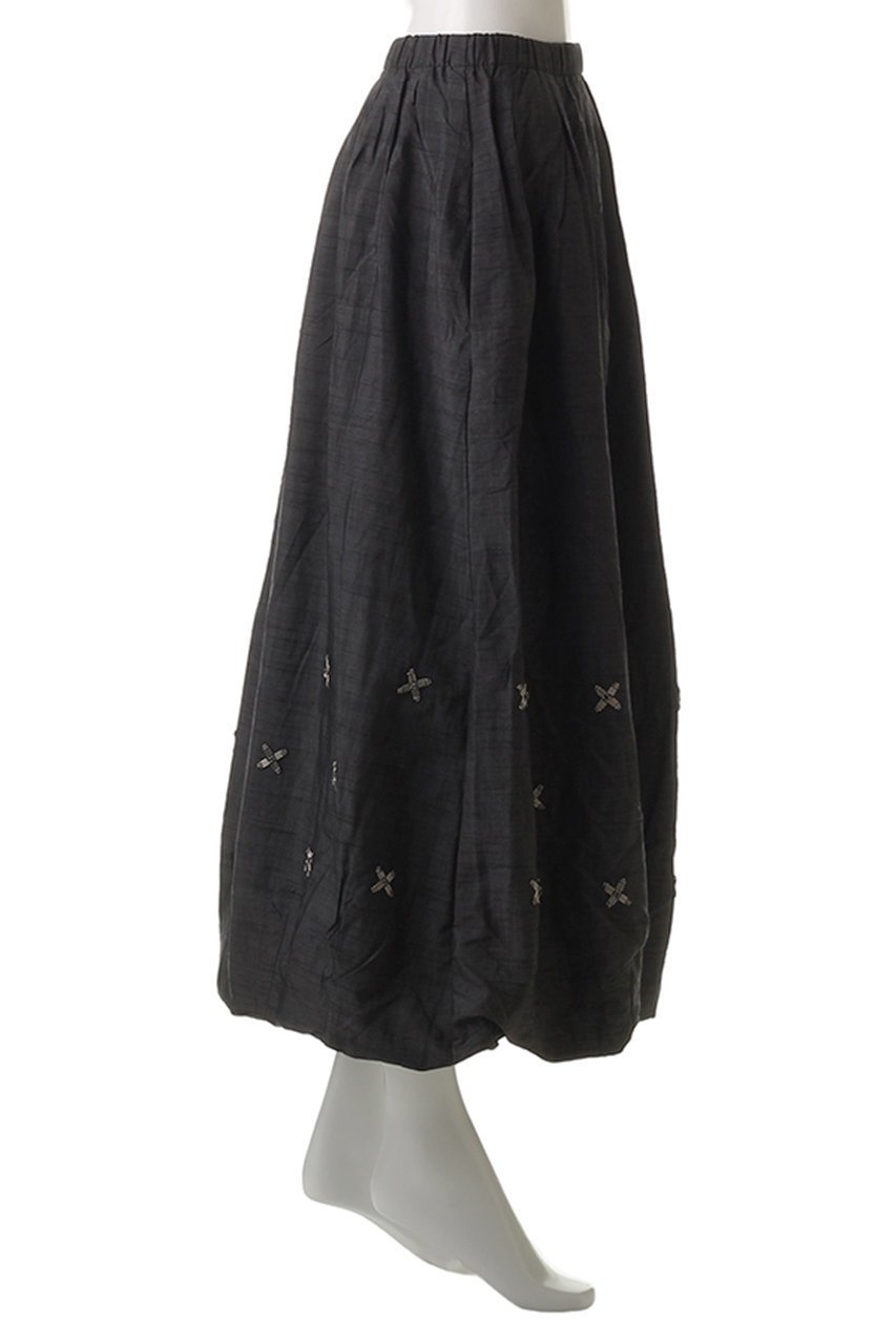 【マリリンムーン/MARILYN MOON】の【SOI-MeME】ビーズモチーフタフタアシンメトリーバルーンスカート 人気、トレンドファッション・服の通販 founy(ファニー) 　ファッション　Fashion　レディースファッション　Fashion for Women　スカート　Skirts　おすすめ　Recommended / Our Picks　エレガント 上品　Elegant　オケージョン　Occasion Wear　ギャザー　Gathered, Ruffled　セットアップ　Set-Up, Coordinated Outfit　バルーン　Balloon, Balloon Silhouette　モチーフ　Motif, Design Theme　other-3|ID: prp329100004454739 ipo3291000000035813373