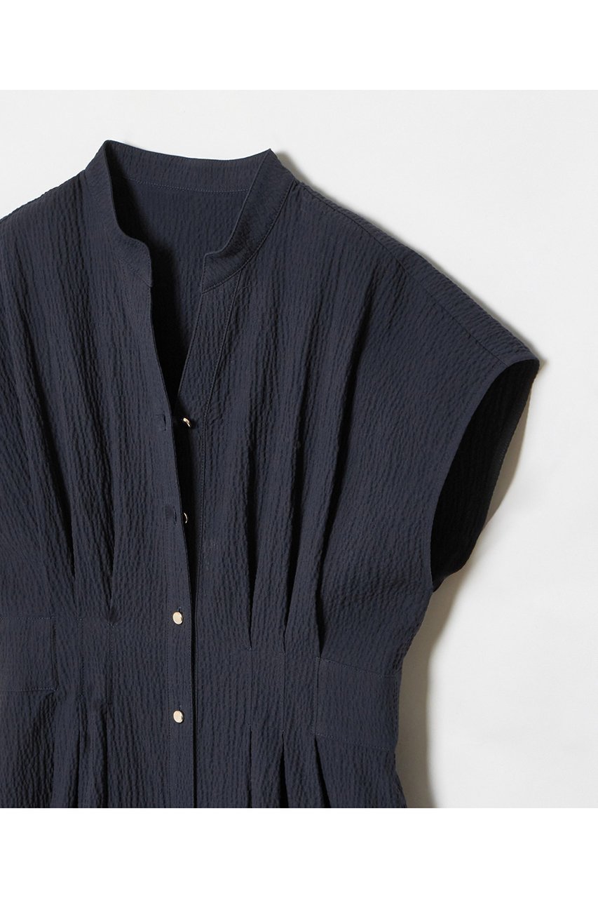 【アルアバイル/allureville】の【LOULOU WILLOUGHBY】リップルタックワンピース 人気、トレンドファッション・服の通販 founy(ファニー) 　ファッション　Fashion　レディースファッション　WOMEN　ワンピース　Dress　チュニック　Tunic　チュニック　Tunic　フィット　Fit　フレア　Flare　ロング　Long　夏　Summer　other-3|ID: prp329100004454740 ipo3291000000031251613