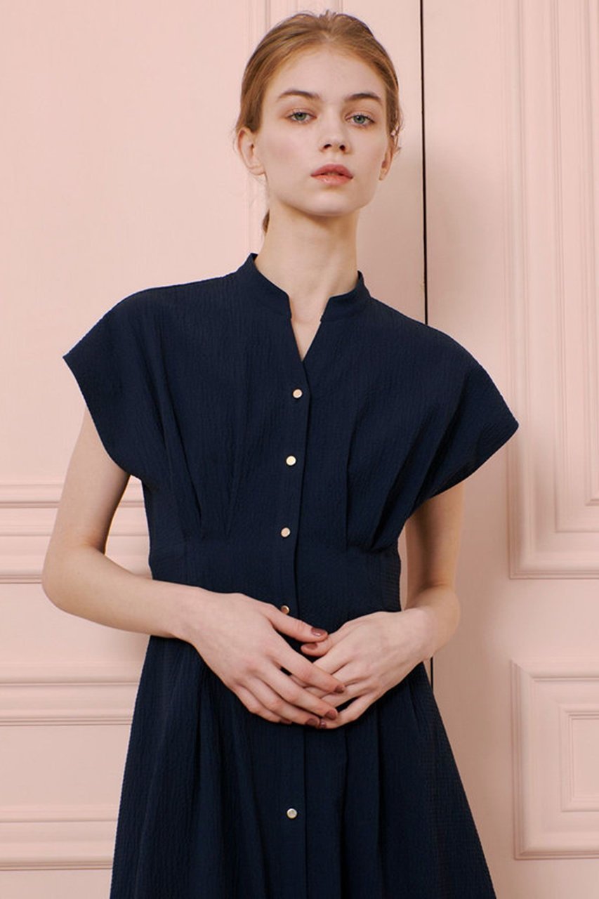【アルアバイル/allureville】の【LOULOU WILLOUGHBY】リップルタックワンピース 人気、トレンドファッション・服の通販 founy(ファニー) 　ファッション　Fashion　レディースファッション　WOMEN　ワンピース　Dress　チュニック　Tunic　チュニック　Tunic　フィット　Fit　フレア　Flare　ロング　Long　夏　Summer　other-6|ID: prp329100004454740 ipo3291000000031324449