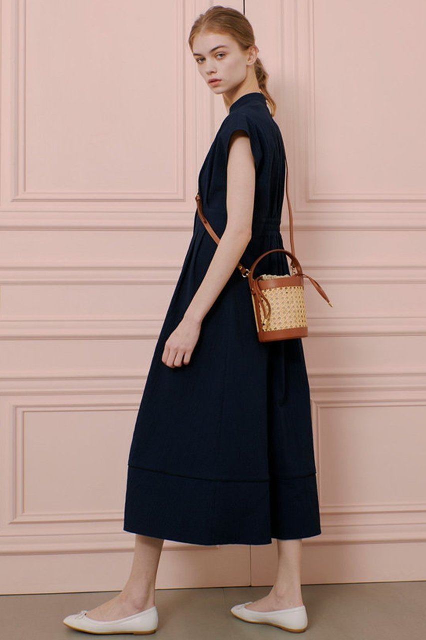 【アルアバイル/allureville】の【LOULOU WILLOUGHBY】リップルタックワンピース 人気、トレンドファッション・服の通販 founy(ファニー) 　ファッション　Fashion　レディースファッション　WOMEN　ワンピース　Dress　チュニック　Tunic　チュニック　Tunic　フィット　Fit　フレア　Flare　ロング　Long　夏　Summer　other-7|ID: prp329100004454740 ipo3291000000031324450
