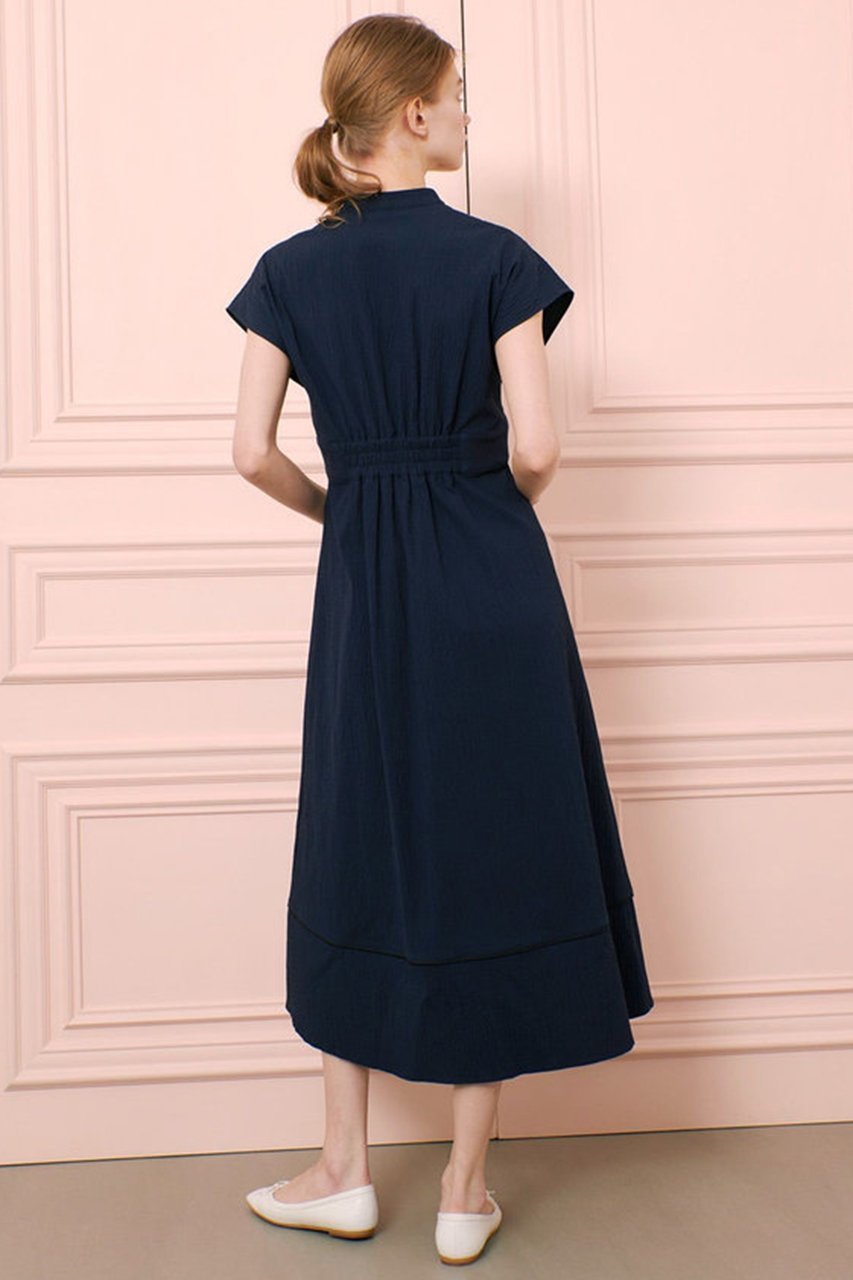 【アルアバイル/allureville】の【LOULOU WILLOUGHBY】リップルタックワンピース 人気、トレンドファッション・服の通販 founy(ファニー) 　ファッション　Fashion　レディースファッション　WOMEN　ワンピース　Dress　チュニック　Tunic　チュニック　Tunic　フィット　Fit　フレア　Flare　ロング　Long　夏　Summer　other-8|ID: prp329100004454740 ipo3291000000031324451