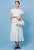【アルアバイル/allureville】の【LOULOU WILLOUGHBY】リップルタックワンピース ホワイト|ID:prp329100004454740