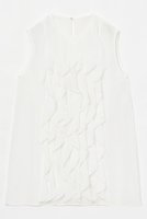 【アルアバイル/allureville】の【LOULOU WILLOUGHBY】シフォンラッフルブラウス 人気、トレンドファッション・服の通販 founy(ファニー) ファッション Fashion レディースファッション Fashion for Women トップス・カットソー Cut & Sew Tops キャミソール&ノースリーブ Camisoles & Sleeveless Tops シャツ・ブラウス・オフィスカジュアル Elegant Blouses & Button-Ups おすすめ Recommended / Our Picks ノースリーブ Sleeveless, No-Sleeve フロント Front, Front Design ラウンド Round, Round Neck ラッフル Ruffle, Frill エレガント 上品 Elegant 再入荷 Restock / Back in Stock |ID:prp329100004454742