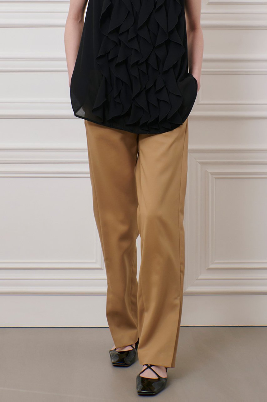 【アルアバイル/allureville】の【LOULOU WILLOUGHBY】ダブルクロススリムパンツ 人気、トレンドファッション・服の通販 founy(ファニー) 　ファッション　Fashion　レディースファッション　WOMEN　パンツ　Pants　シンプル　Simple　ストレッチ　Stretch　ストレート　Straight　スリット　Slit　NEW・新作・新着・新入荷　New Arrivals　other-7|ID: prp329100004454744 ipo3291000000031324466