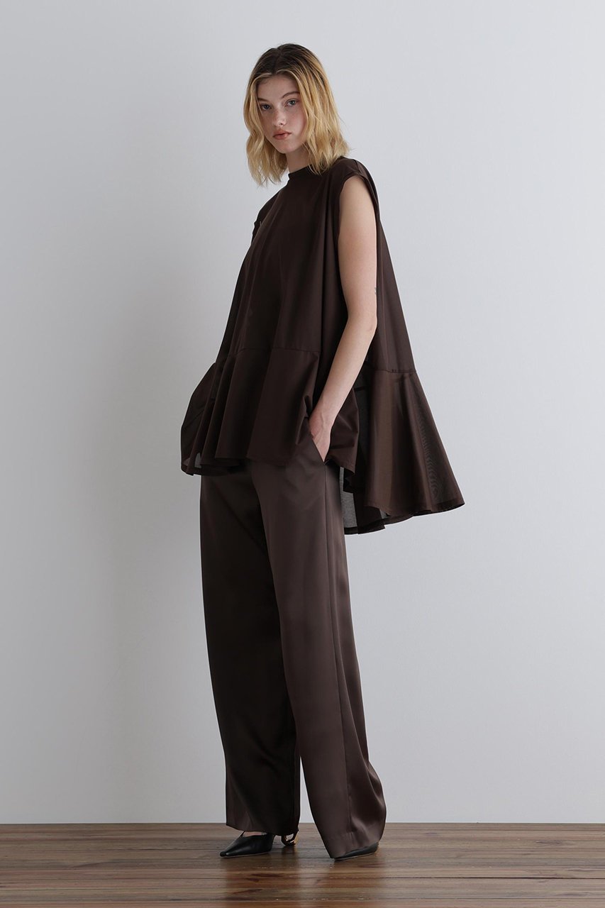 【ル フィル/LE PHIL】のクラシックサテンパンツ 人気、トレンドファッション・服の通販 founy(ファニー) 　ファッション　Fashion　レディースファッション　Fashion for Women　パンツ　Pants & Trousers　おすすめ　Recommended / Our Picks　サテン　Satin, Glossy Fabric　シンプル　Simple, Minimal　ボトム　Bottoms, Lower Wear　モダン　Modern, Contemporary　リラックス　Relax, Relaxed Fit　エレガント 上品　Elegant　other-2|ID: prp329100004454751 ipo3291000000032907633