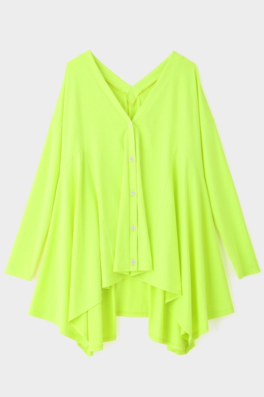 【ル フィル/LE PHIL】のベア天竺 インテリア・キッズ・メンズ・レディースファッション・服の通販 founy(ファニー) 　ファッション　Fashion　レディースファッション　Fashion for Women　トップス・カットソー　Cut & Sew Tops　カーディガン・羽織り　Layered Style Cardigans　シャツ・ブラウス・オフィスカジュアル　Elegant Blouses & Button-Ups　ロングTシャツ・Tシャツ　Longline T-Shirts & Tees　カットソー・ベーシックTシャツ　Cut-and-Sewn Tops / Stretch Tees & Basics　おすすめ　Recommended / Our Picks　イレギュラー　Irregular Design　カットソー　Cut and Sewn Top　カーディガン　Cardigan, Knitwear　バランス　Balance, Style Balance　パターン　Pattern, Design Print　吸水　Absorbent, Quick-Dry　イエロー|ID: prp329100004454753 ipo3291000000032863482