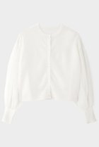 【ル フィル/LE PHIL】のシアーニットカーディガン ホワイト|ID: prp329100004454754 ipo3291000000036039962