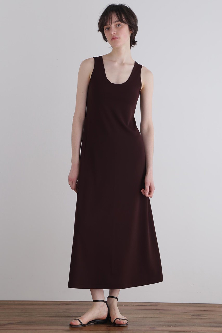 【ル フィル/LE PHIL】のカップインUネックドレス 人気、トレンドファッション・服の通販 founy(ファニー) 　ファッション　Fashion　レディースファッション　Fashion for Women　ワンピース　Dresses　フォーマル・パーティードレス・結婚式用ドレス　Elegant & Casual Dresses　チュニック　Tunic Tops & Dresses　インナー　Innerwear　カッティング　Cutting Detail　シアー　Sheer, See-Through　シンプル　Simple, Minimal　ジャケット　Jacket, Outerwear　ストレッチ　Stretch, Stretchy Fabric　チュニック　Tunic, Long Top　ドレス　Dress, One-Piece　ラップ　Wrap, Wrap Design　ロング　Long, Long-Length　定番　Standard, Basic Item　other-2|ID: prp329100004454755 ipo3291000000032810464