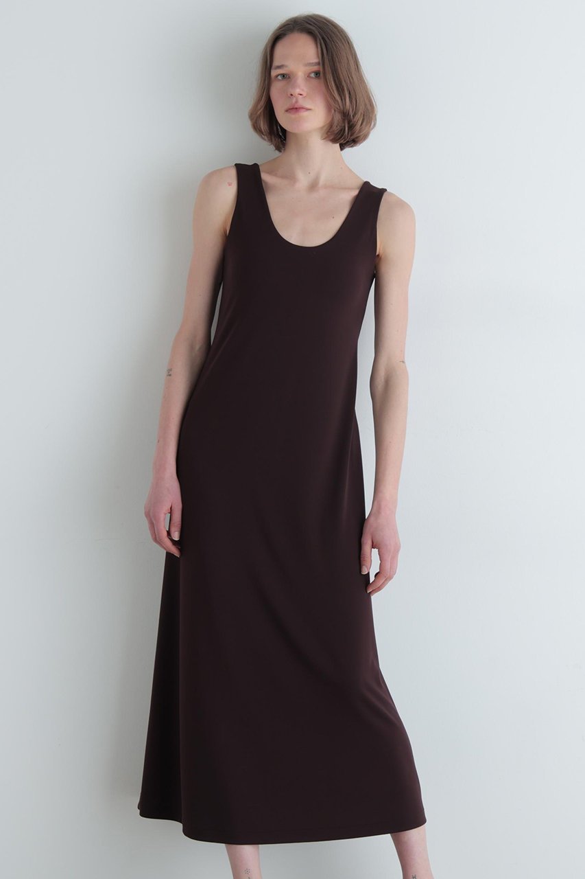 【ル フィル/LE PHIL】のカップインUネックドレス 人気、トレンドファッション・服の通販 founy(ファニー) 　ファッション　Fashion　レディースファッション　Fashion for Women　ワンピース　Dresses　フォーマル・パーティードレス・結婚式用ドレス　Elegant & Casual Dresses　チュニック　Tunic Tops & Dresses　おすすめ　Recommended / Our Picks　インナー　Innerwear　カッティング　Cutting Detail　シンプル　Simple, Minimal　ジャケット　Jacket, Outerwear　チュニック　Tunic, Long Top　ドレス　Dress, One-Piece　ラップ　Wrap, Wrap Design　ロング　Long, Long-Length　other-2|ID: prp329100004454755 ipo3291000000036042857