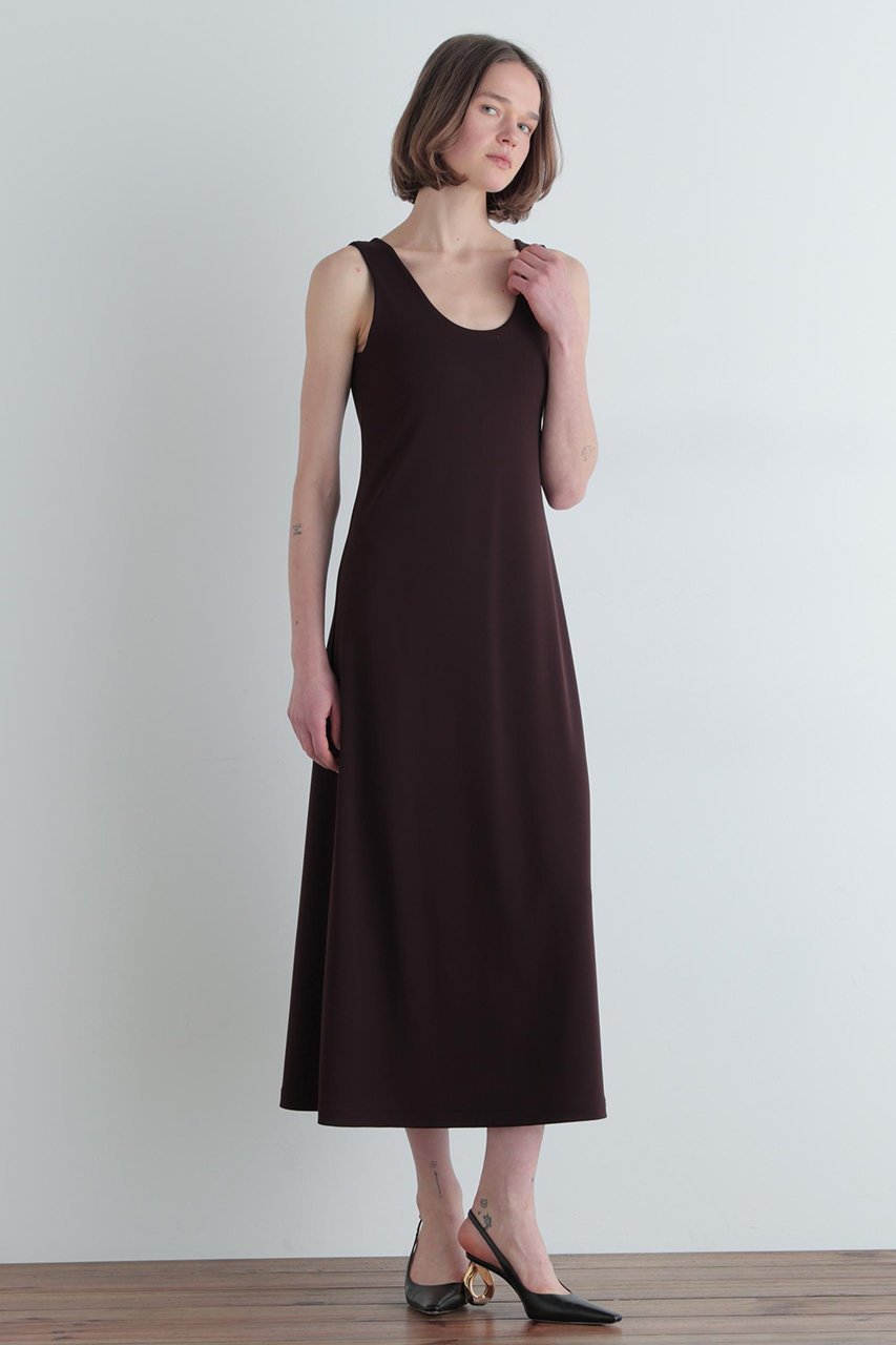 【ル フィル/LE PHIL】のカップインUネックドレス 人気、トレンドファッション・服の通販 founy(ファニー) 　ファッション　Fashion　レディースファッション　Fashion for Women　ワンピース　Dresses　フォーマル・パーティードレス・結婚式用ドレス　Elegant & Casual Dresses　チュニック　Tunic Tops & Dresses　おすすめ　Recommended / Our Picks　インナー　Innerwear　カッティング　Cutting Detail　シンプル　Simple, Minimal　ジャケット　Jacket, Outerwear　チュニック　Tunic, Long Top　ドレス　Dress, One-Piece　ラップ　Wrap, Wrap Design　ロング　Long, Long-Length　other-3|ID: prp329100004454755 ipo3291000000036042861