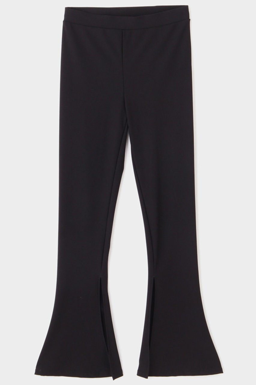 【ル フィル/LE PHIL】のジャージースリットフレアパンツ インテリア・キッズ・メンズ・レディースファッション・服の通販 founy(ファニー) 　ファッション　Fashion　レディースファッション　WOMEN　パンツ　Pants　エレガント 上品　Elegant　シンプル　Simple　スリット　Slit　フレア　Flare　ボトム　Bottom　再入荷　Restock/Back In Stock/Re Arrival　ブラック|ID: prp329100004454757 ipo3291000000031168915