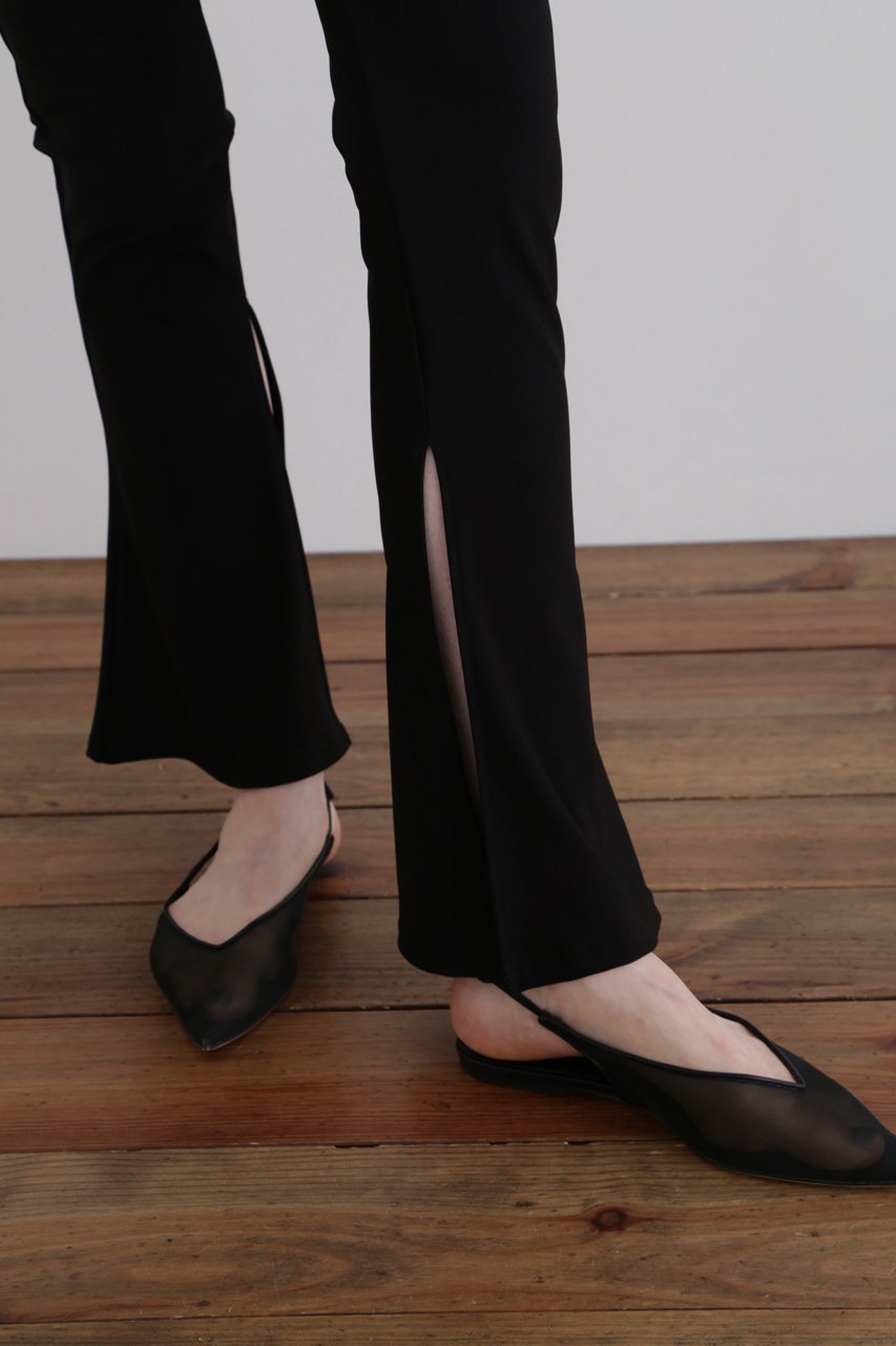 【ル フィル/LE PHIL】のジャージースリットフレアパンツ 人気、トレンドファッション・服の通販 founy(ファニー) 　ファッション　Fashion　レディースファッション　WOMEN　パンツ　Pants　エレガント 上品　Elegant　シンプル　Simple　スリット　Slit　フレア　Flare　ボトム　Bottom　再入荷　Restock/Back In Stock/Re Arrival　other-3|ID: prp329100004454757 ipo3291000000031251686