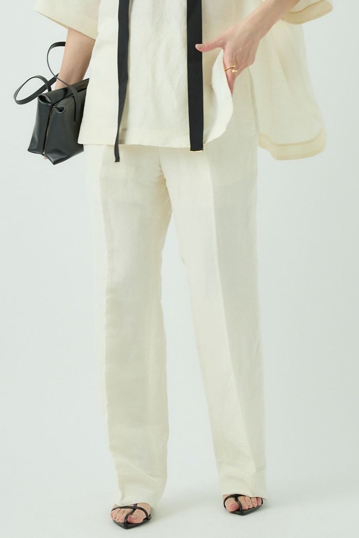 【カオス/Chaos】のパースローブパンツ インテリア・キッズ・メンズ・レディースファッション・服の通販 founy(ファニー) https://founy.com/ ファッション Fashion レディースファッション Ladies' Fashion Online パンツ Pants インナー Inner シルク Silk センター Center ファブリック Fabric リネン Linen 再入荷 Restock/Back In Stock/Re Arrival |ID: prp329100004454764 ipo3291000000032629344