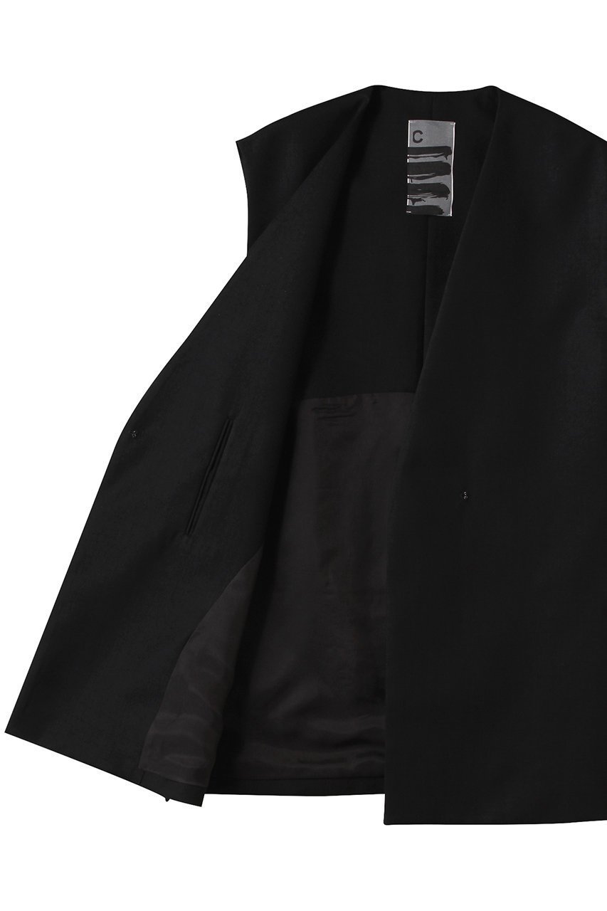 【カオス/Chaos】のフロッタージレ 人気、トレンドファッション・服の通販 founy(ファニー) 　ファッション　Fashion　レディースファッション　WOMEN　アウター　Coat Outerwear　ジャケット　Jackets　インナー　Inner　ジャケット　Jacket　フォルム　Form　ベスト　Vest　エレガント 上品　Elegant　冬　Winter　羽織　Haori　other-6|ID: prp329100004454766 ipo3291000000031324508