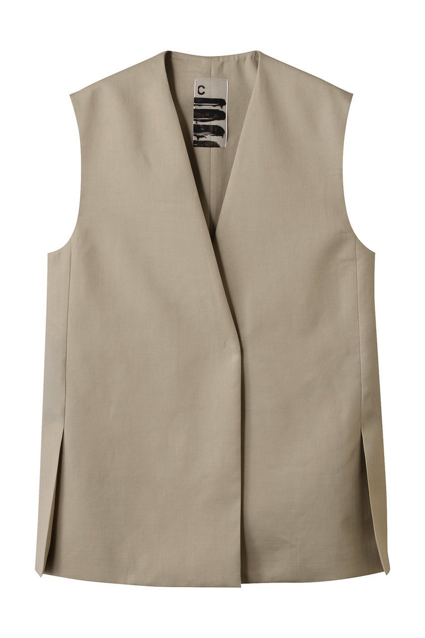 【カオス/Chaos】のフロッタージレ インテリア・キッズ・メンズ・レディースファッション・服の通販 founy(ファニー) 　ファッション　Fashion　レディースファッション　Fashion for Women　アウター　Coat / Outerwear Collection　レディースジャケット・軽アウター　Jackets　インナー　Innerwear　ジャケット　Jacket, Outerwear　フォルム　Silhouette, Form　ベスト　Vest, Waistcoat　エレガント 上品　Elegant　冬　Winter / This Winter　羽織　Haori, Light Jacket　ベージュ|ID: prp329100004454766 ipo3291000000032954380