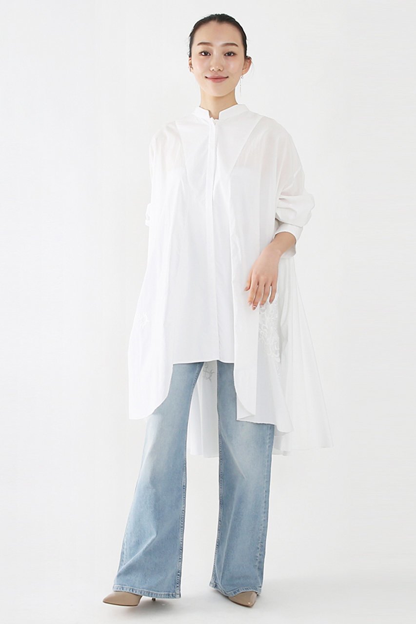 【アユーシ/AAYUSHI】のシャツドレス 人気、トレンドファッション・服の通販 founy(ファニー) 　ファッション　Fashion　レディースファッション　Fashion for Women　ワンピース　Dresses　フォーマル・パーティードレス・結婚式用ドレス　Elegant & Casual Dresses　チュニック　Tunic Tops & Dresses　おすすめ　Recommended / Our Picks　インド　Indian Textile　カットオフ　Cut-Off Design　ギャザー　Gathered, Ruffled　ショート　Short, Short Length　チュニック　Tunic, Long Top　デニム　Denim, Jeans Material　ドレス　Dress, One-Piece　ロング　Long, Long-Length　エレガント 上品　Elegant　夏　Summer　other-3|ID: prp329100004454769 ipo3291000000032870019