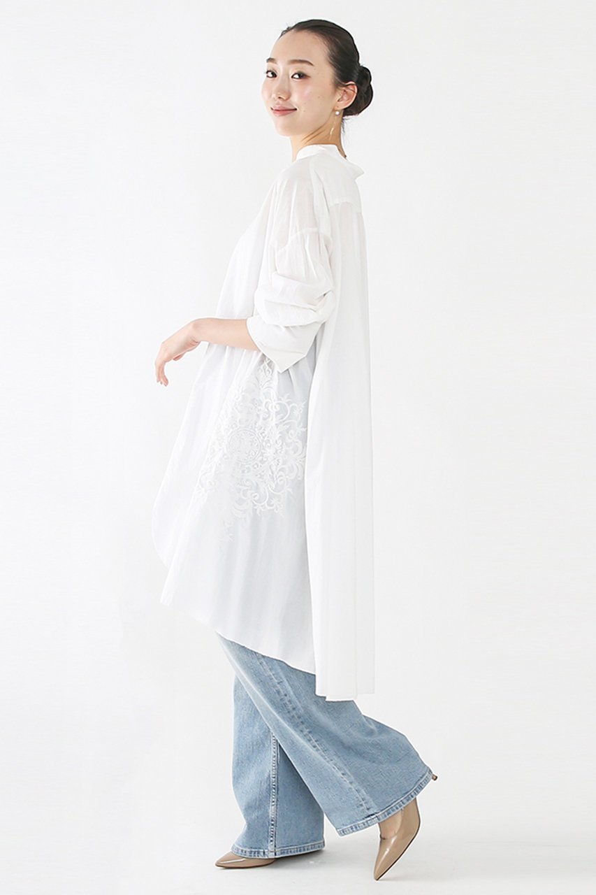 【アユーシ/AAYUSHI】のシャツドレス 人気、トレンドファッション・服の通販 founy(ファニー) 　ファッション　Fashion　レディースファッション　Fashion for Women　ワンピース　Dresses　フォーマル・パーティードレス・結婚式用ドレス　Elegant & Casual Dresses　チュニック　Tunic Tops & Dresses　おすすめ　Recommended / Our Picks　インド　Indian Textile　カットオフ　Cut-Off Design　ギャザー　Gathered, Ruffled　ショート　Short, Short Length　チュニック　Tunic, Long Top　デニム　Denim, Jeans Material　ドレス　Dress, One-Piece　ロング　Long, Long-Length　エレガント 上品　Elegant　夏　Summer　other-4|ID: prp329100004454769 ipo3291000000032870025