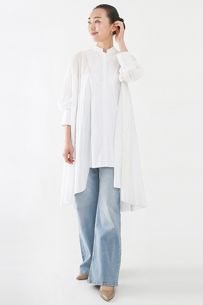 【アユーシ/AAYUSHI】のシャツドレス 人気、トレンドファッション・服の通販 founy(ファニー) 　ファッション　Fashion　レディースファッション　Fashion for Women　ワンピース　Dresses　フォーマル・パーティードレス・結婚式用ドレス　Elegant & Casual Dresses　チュニック　Tunic Tops & Dresses　おすすめ　Recommended / Our Picks　インド　Indian Textile　カットオフ　Cut-Off Design　ギャザー　Gathered, Ruffled　ショート　Short, Short Length　チュニック　Tunic, Long Top　デニム　Denim, Jeans Material　ドレス　Dress, One-Piece　ロング　Long, Long-Length　エレガント 上品　Elegant　夏　Summer　other-6|ID: prp329100004454769 ipo3291000000032870034