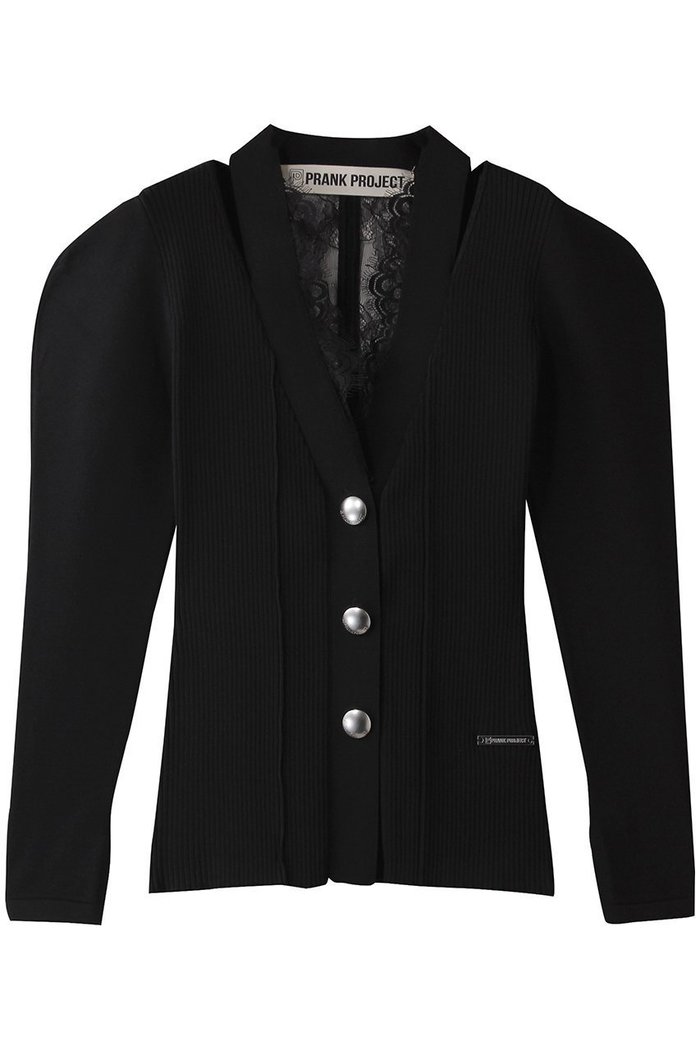 【プランク プロジェクト/PRANK PROJECT】のパフスリーブレースニットカーデ / Puff Sleeve Lace Knit Cardigan インテリア・キッズ・メンズ・レディースファッション・服の通販 founy(ファニー) https://founy.com/ ファッション Fashion レディースファッション Fashion for Women トップス・カットソー Cut & Sew Tops ニット Knit Tops & Sweaters カーディガン・羽織り Layered Style Cardigans おすすめ Recommended / Our Picks エレガント 上品 Elegant カッティング Cutting Detail カーディガン Cardigan, Knitwear ショルダー Shoulder, Shoulder Strap トレンド Trend, Trending Now レース Lace, Lace Fabric ワイド Wide, Wide Fit 今季 This Season, Current Season 夏 Summer 羽織 Haori, Light Jacket |ID: prp329100004454773 ipo3291000000035333744