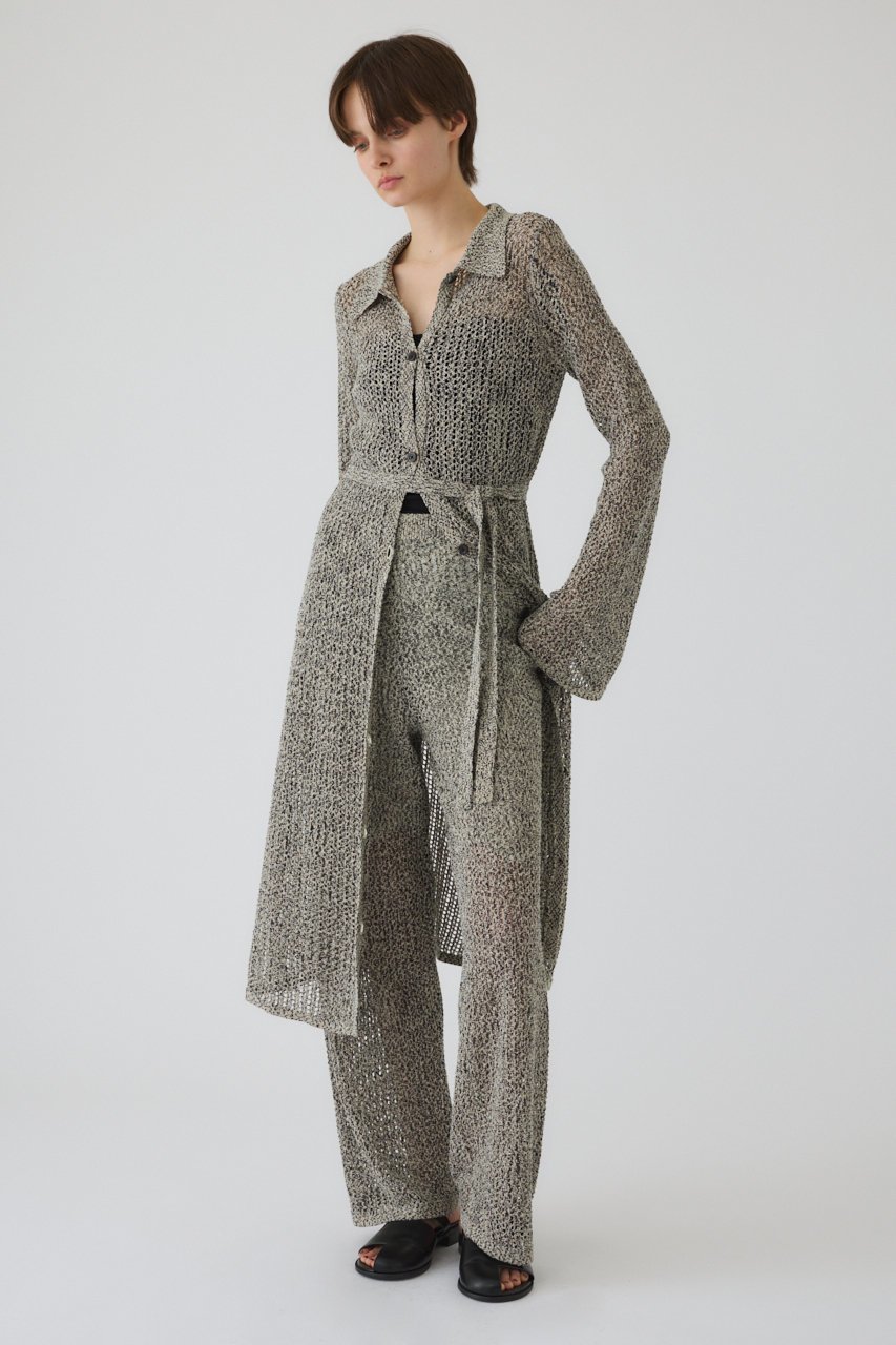 【リムアーク/RIM.ARK】のSummer knit relax PT/パンツ 人気、トレンドファッション・服の通販 founy(ファニー) 　ファッション　Fashion　レディースファッション　WOMEN　パンツ　Pants　おすすめ　Recommend　セットアップ　Set Up　ペチコート　Petticoat　夏　Summer　透かし　Watermark　other-4|ID: prp329100004454777 ipo3291000000031251789