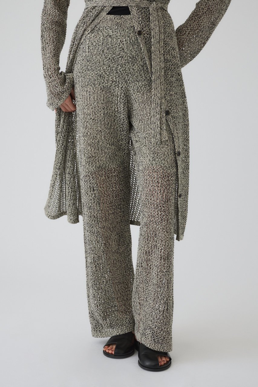 【リムアーク/RIM.ARK】のSummer knit relax PT/パンツ インテリア・キッズ・メンズ・レディースファッション・服の通販 founy(ファニー) 　ファッション　Fashion　レディースファッション　Fashion for Women　パンツ　Pants & Trousers　おすすめ　Recommended / Our Picks　セットアップ　Set-Up, Coordinated Outfit　ペチコート　Petticoat, Underskirt　夏　Summer　透かし　Cut-Out, Lacework　マルチ(混色)|ID: prp329100004454777 ipo3291000000032808687