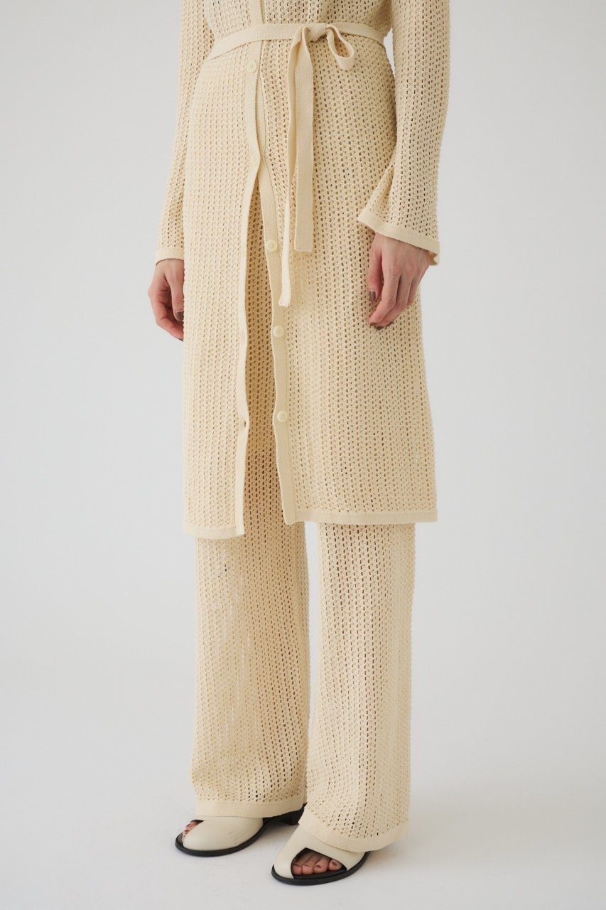 【リムアーク/RIM.ARK】のSummer knit relax PT/パンツ 人気、トレンドファッション・服の通販 founy(ファニー) 　ファッション　Fashion　レディースファッション　Fashion for Women　パンツ　Pants & Trousers　おすすめ　Recommended / Our Picks　セットアップ　Set-Up, Coordinated Outfit　ペチコート　Petticoat, Underskirt　夏　Summer　透かし　Cut-Out, Lacework　other-2|ID: prp329100004454777 ipo3291000000035266357