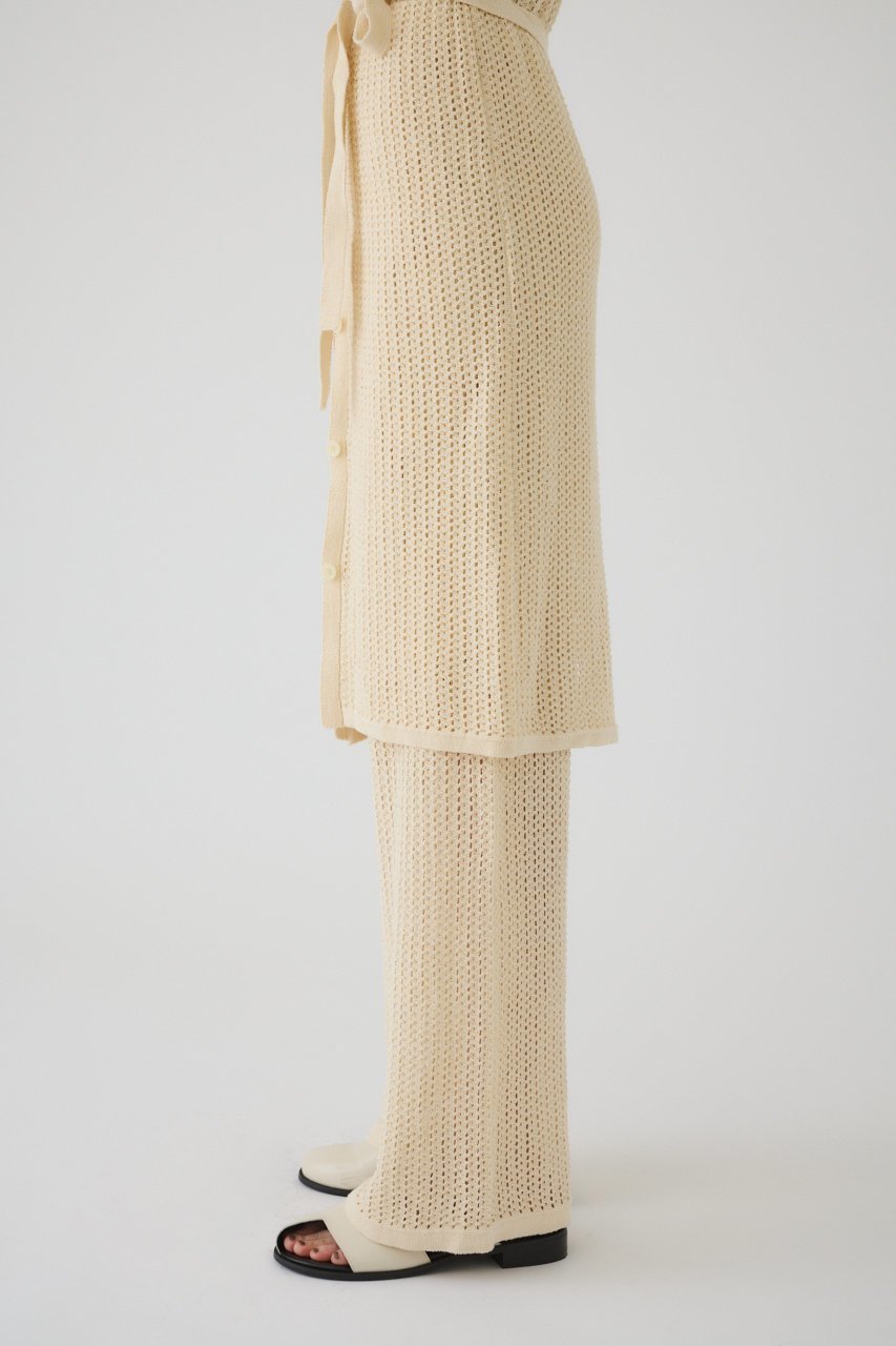 【リムアーク/RIM.ARK】のSummer knit relax PT/パンツ 人気、トレンドファッション・服の通販 founy(ファニー) 　ファッション　Fashion　レディースファッション　Fashion for Women　パンツ　Pants & Trousers　おすすめ　Recommended / Our Picks　セットアップ　Set-Up, Coordinated Outfit　ペチコート　Petticoat, Underskirt　夏　Summer　透かし　Cut-Out, Lacework　other-3|ID: prp329100004454777 ipo3291000000035266359