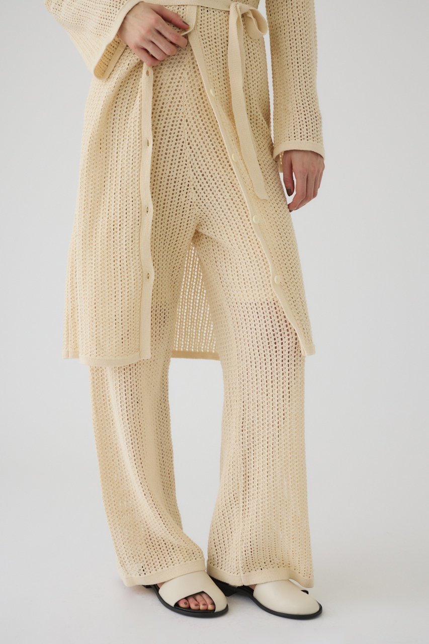 【リムアーク/RIM.ARK】のSummer knit relax PT/パンツ 人気、トレンドファッション・服の通販 founy(ファニー) 　ファッション　Fashion　レディースファッション　Fashion for Women　パンツ　Pants & Trousers　おすすめ　Recommended / Our Picks　セットアップ　Set-Up, Coordinated Outfit　ペチコート　Petticoat, Underskirt　夏　Summer　透かし　Cut-Out, Lacework　other-5|ID: prp329100004454777 ipo3291000000035266362