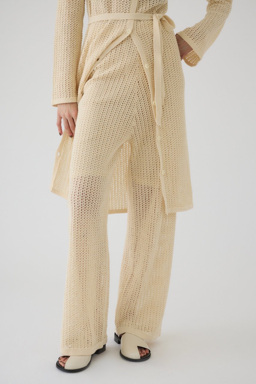 【リムアーク/RIM.ARK】のSummer knit relax PT/パンツ 人気、トレンドファッション・服の通販 founy(ファニー) 　ファッション　Fashion　レディースファッション　Fashion for Women　パンツ　Pants & Trousers　おすすめ　Recommended / Our Picks　セットアップ　Set-Up, Coordinated Outfit　ペチコート　Petticoat, Underskirt　夏　Summer　透かし　Cut-Out, Lacework　other-8|ID: prp329100004454777 ipo3291000000035266365