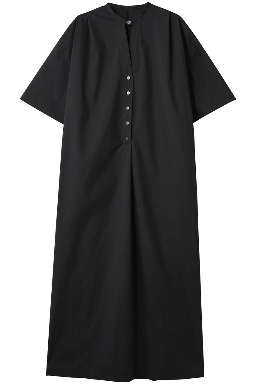【リムアーク/RIM.ARK】のRelax box shirt OP/シャツワンピース インテリア・キッズ・メンズ・レディースファッション・服の通販 founy(ファニー) 　ファッション　Fashion　レディースファッション　Fashion for Women　ワンピース　Dresses　シャツワンピース / 1枚で着映えコーデ　Shirt Dresses　チュニック　Tunic Tops & Dresses　ストライプ　Stripe, Striped Pattern　チュニック　Tunic, Long Top　ブロード　Broadcloth, Fine Cotton　ボックス　Boxy, Box Shape　リラックス　Relax, Relaxed Fit　ロング　Long, Long-Length　ブラック|ID: prp329100004454778 ipo3291000000032864871