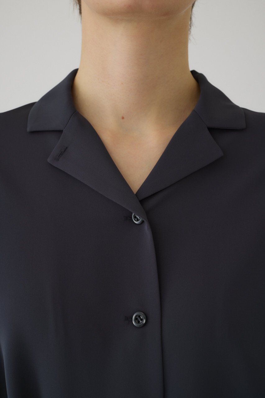 【リムアーク/RIM.ARK】のRoll-up SH/シャツ 人気、トレンドファッション・服の通販 founy(ファニー) 　ファッション　Fashion　レディースファッション　Fashion for Women　トップス・カットソー　Cut & Sew Tops　シャツ・ブラウス・オフィスカジュアル　Elegant Blouses & Button-Ups　スタンダード　Standard, Basic　スリーブ　Sleeve, Long Sleeve / Short Sleeve　バランス　Balance, Style Balance　ロング　Long, Long-Length　ロールアップ　Roll-Up, Cuffed Hem　夏　Summer　other-8|ID: prp329100004454783 ipo3291000000032884240
