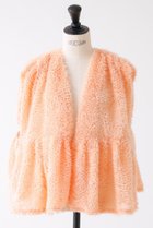 【デザイン ワークス/DESIGN WORKS】のチュールエンブロイダリージレ ピンク|ID:prp329100004454788