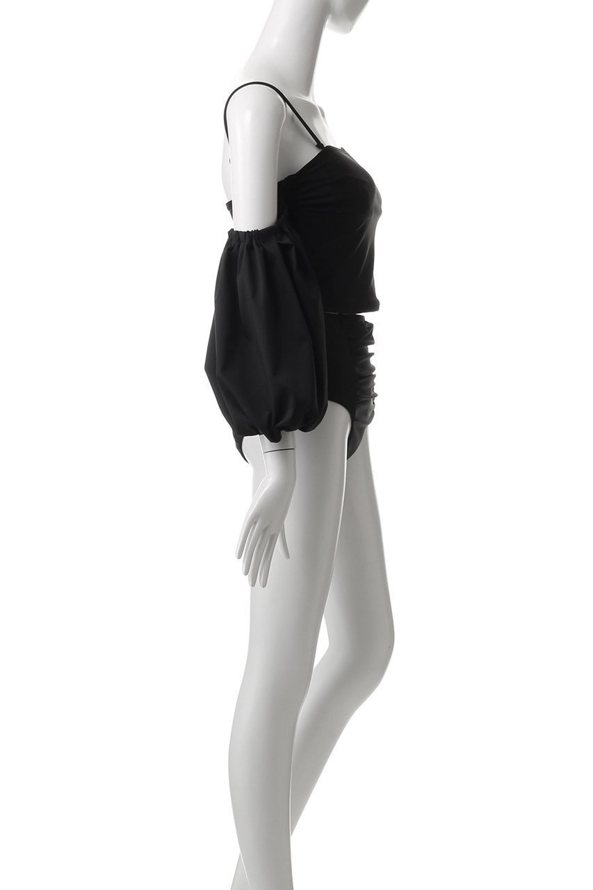 【レイール/Reir】のLE PHIL x Reir 限定 取り外しパフスリーブ付きノンワイヤービキニ 人気、トレンドファッション・服の通販 founy(ファニー) 　ファッション　Fashion　レディースファッション　Fashion for Women　水着　Swimwear　レディース水着・ビーチウェア　Swimwear & Beachwear　おすすめ　Recommended / Our Picks　エレガント 上品　Elegant　ギャザー　Gathered, Ruffled　ショーツ　Shorts, Short Pants　ショート　Short, Short Length　シンプル　Simple, Minimal　スポーツ　Sports, Activewear　スリーブ　Sleeve, Long Sleeve / Short Sleeve　セットアップ　Set-Up, Coordinated Outfit　タフタ　Taffeta, Structured Fabric　デニム　Denim, Jeans Material　ビーチ　Beach, Seaside　フェミニン　Feminine, Girly　フォルム　Silhouette, Form　水着　Swimsuit, Swimwear　other-4|ID: prp329100004454790 ipo3291000000036097021