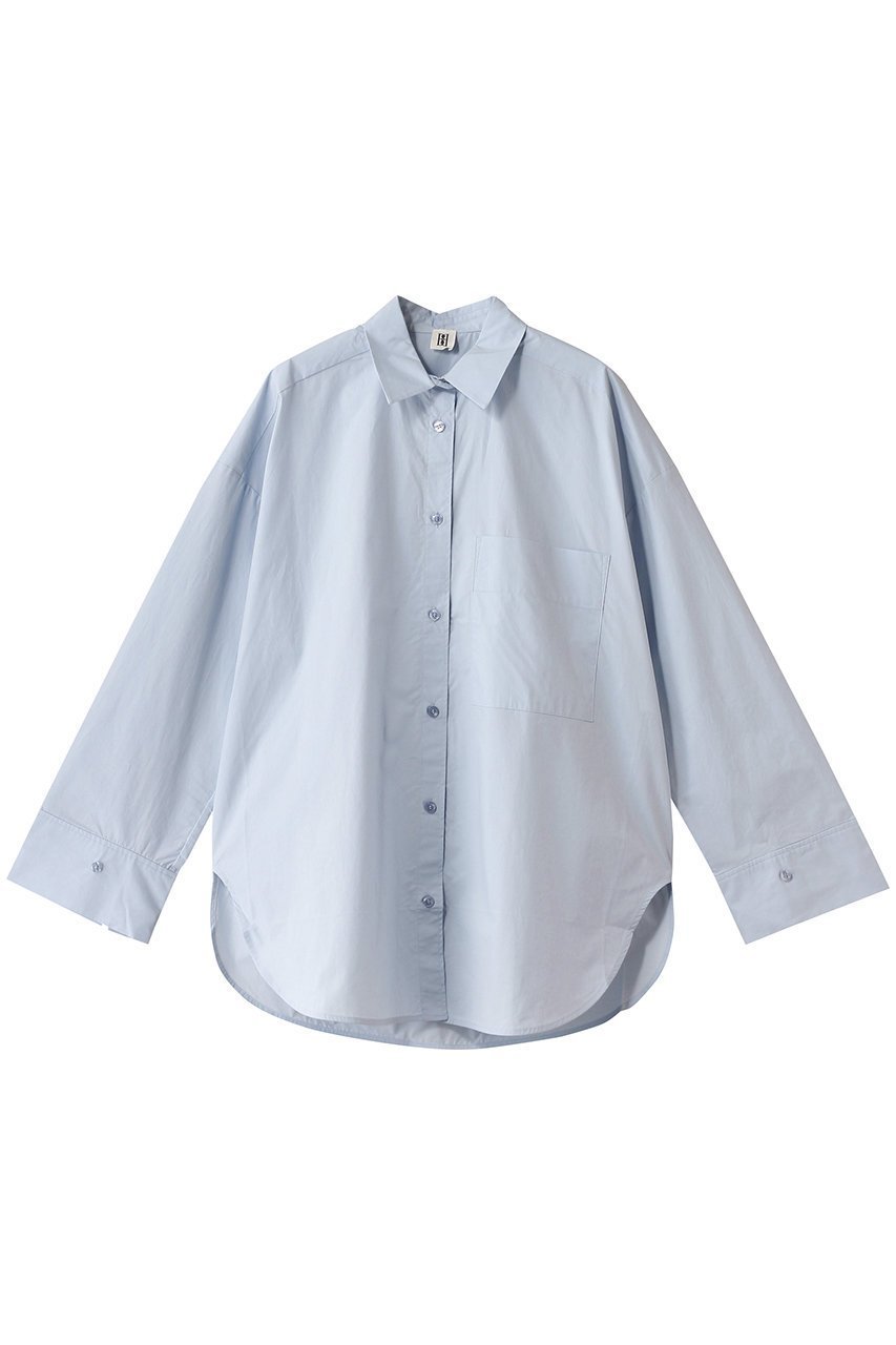 【バイ マレーネ ビルガー/BY MALENE BIRGER】のDERRIS クラッシックシャツ 人気、トレンドファッション・服の通販 founy(ファニー) 　ファッション　Fashion　レディースファッション　WOMEN　トップス・カットソー　Tops/Tshirt　シャツ/ブラウス　Shirts/Blouses　カフス　Cuffs　クラシック　Classic　シンプル　Simple　スラックス　Slacks　スリット　Slit　スリーブ　Sleeve　デニム　Denim　ボトム　Bottom　ポケット　Pocket　リラックス　Relax　ロング　Long　ワイド　Wide　定番　Standard　 other-1|ID: prp329100004456295 ipo3291000000031184023
