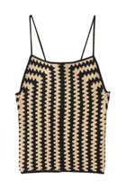 【バイ マレーネ ビルガー/BY MALENE BIRGER】のDORIA タンクトップ ブラック ストライプ|ID:prp329100004456296