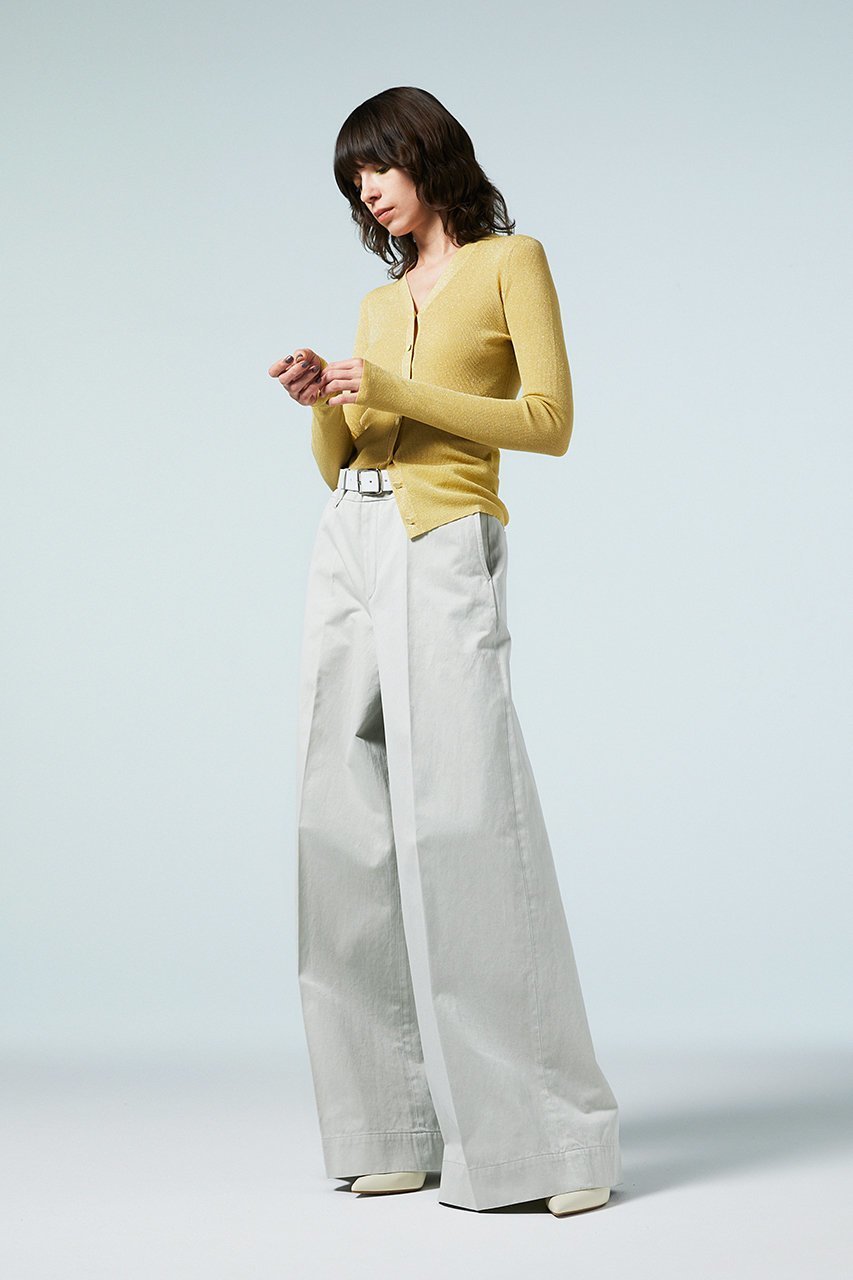 【オーヴィル/EAUVIRE】のVネックカーディガン 人気、トレンドファッション・服の通販 founy(ファニー) 　ファッション　Fashion　レディースファッション　Fashion for Women　トップス・カットソー　Cut & Sew Tops　ニット　Knit Tops & Sweaters　カーディガン・羽織り　Layered Style Cardigans　Vネックトップス　V-Neck Tops / V-Cut Neckline Shirts　イタリア　Italy　カッティング　Cutting Detail　カーディガン　Cardigan, Knitwear　フィット　Fit, Slim Fit　other-8|ID: prp329100004456299 ipo3291000000032935386