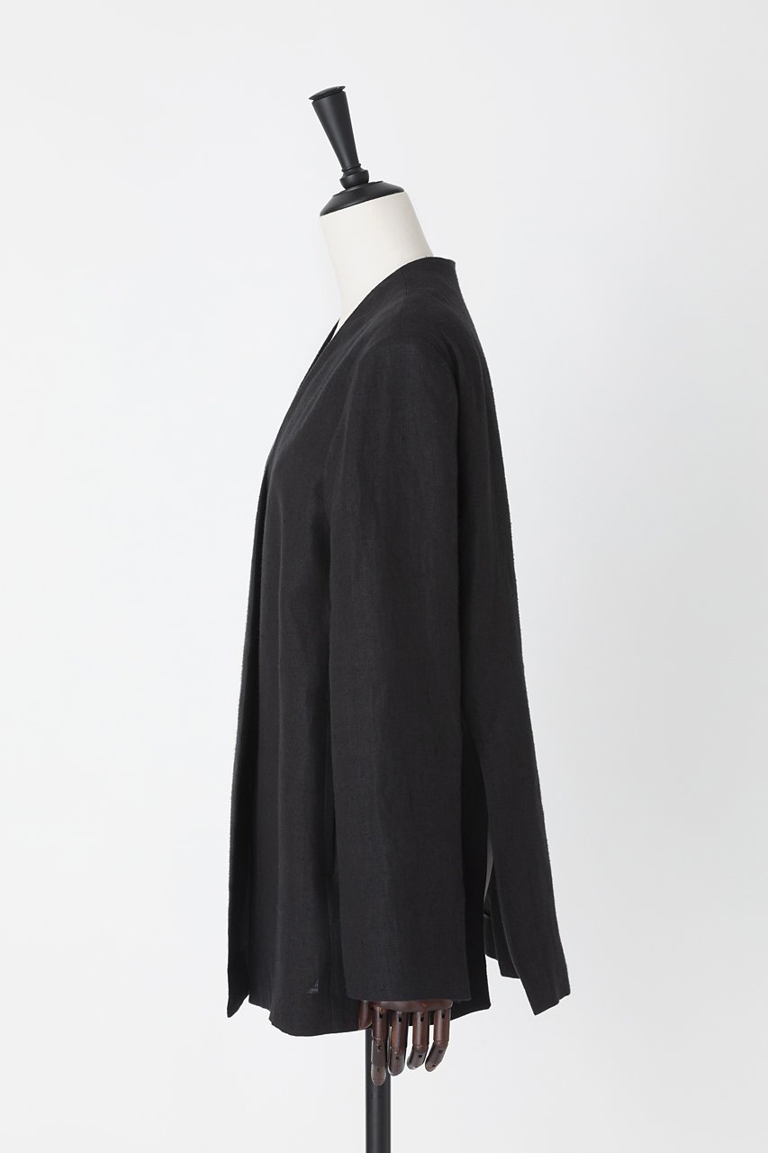 【オーヴィル/EAUVIRE】のノーカラージャケット 人気、トレンドファッション・服の通販 founy(ファニー) 　ファッション　Fashion　レディースファッション　WOMEN　アウター　Coat Outerwear　ジャケット　Jackets　ノーカラージャケット　No Collar Leather Jackets　ジャケット　Jacket　スタイリッシュ　Stylish　フロント　Front　ヴィンテージ　Vintage　other-2|ID: prp329100004456307 ipo3291000000031250003