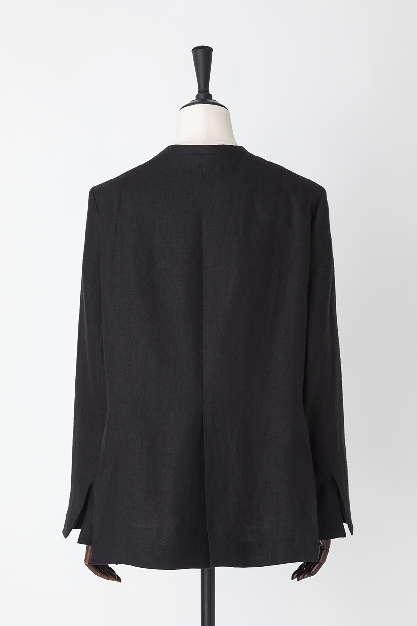 【オーヴィル/EAUVIRE】のノーカラージャケット 人気、トレンドファッション・服の通販 founy(ファニー) 　ファッション　Fashion　レディースファッション　WOMEN　アウター　Coat Outerwear　ジャケット　Jackets　ノーカラージャケット　No Collar Leather Jackets　ジャケット　Jacket　スタイリッシュ　Stylish　フロント　Front　ヴィンテージ　Vintage　other-3|ID: prp329100004456307 ipo3291000000031250005