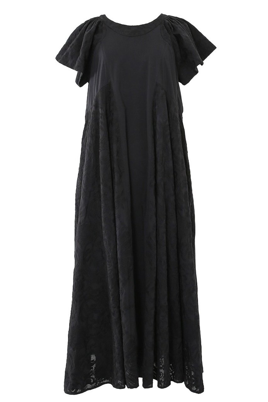 【アユーシ/AAYUSHI】のワンピース インテリア・キッズ・メンズ・レディースファッション・服の通販 founy(ファニー) 　ファッション　Fashion　レディースファッション　Fashion for Women　ワンピース　Dresses　チュニック　Tunic Tops & Dresses　アクセサリー　Fashion Accessories　エレガント 上品　Elegant　ギャザー　Gathered, Ruffled　チュニック　Tunic, Long Top　マキシ　Maxi, Full Length　リボン　Ribbon, Bow　ブラック|ID: prp329100004456313 ipo3291000000032867389